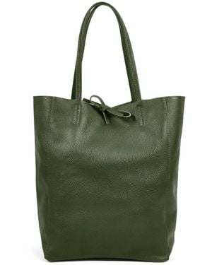 Marlon Big Shopper Tote Bag - Green