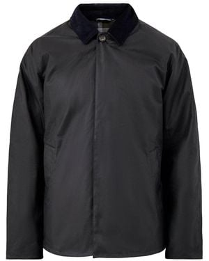 Barbour Short Lorden Wax Mac - Black