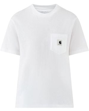 Carhartt Pocket T Shirt - White