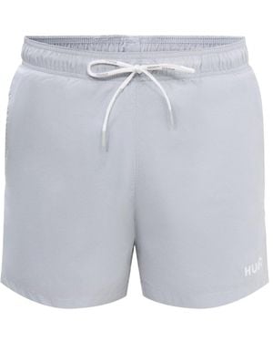 HUGO Haiti Swim Shorts - Grey