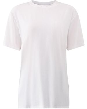 Varley Leighton Boyfriend Tee - White