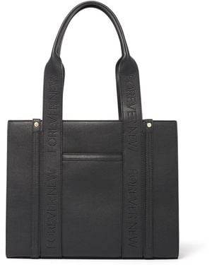 Forever New Signature Alison Structured Tote Bag - Black