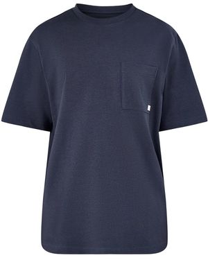 Farah Stacy Box Pocket T-Shirt - Blue