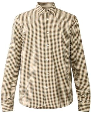 Wax London Men's Trin Long Sleeve Shirt - Natural