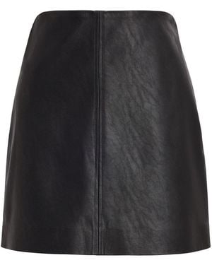 Forever New Lauren Vegan Mini Skirt - Black
