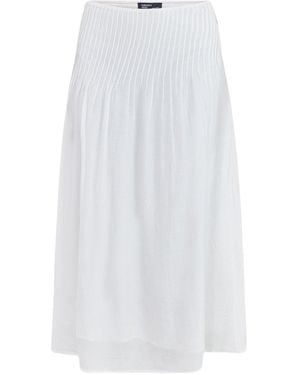 Nobody's Child Harriet Pintuck Maxi Skirt - White