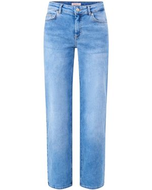 ONLY Blush Mid Waist Straight Jeans - Blue