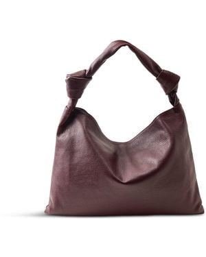Marlon Leena Double Knot Bag Burgundy - Purple