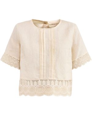 Aspiga Lace Top Cream - Natural