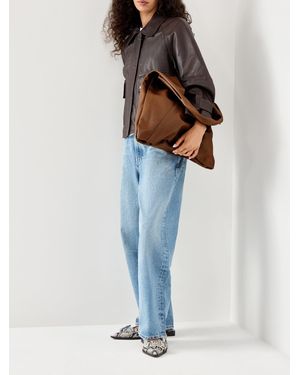Marlon Giselle Shoulder Tote Bag - Blue