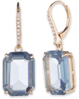 Ralph Lauren Pe Stone Drop Earrings - Blue