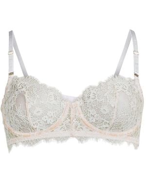 Skarlett Blue Entice Balconnette Bra - White