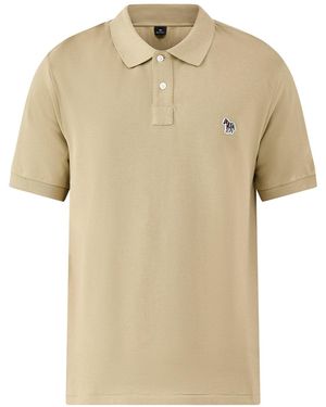 Paul Smith Zebra Polo Shirt - Natural