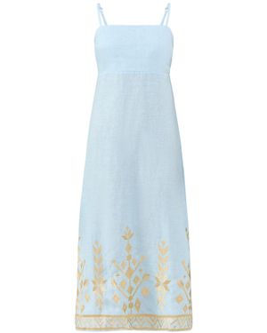 Kori Ios Maxi Shift Dress - Blue