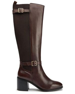 Sole Gotta Elasticated Knee High Boots - Black