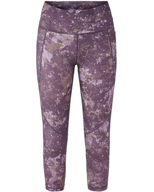 Sweaty Betty Power Cropped Workout Leggings - Purple