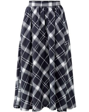Barbour Baiton Midi Skirt - Blue
