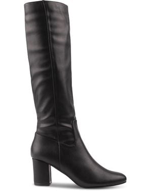 V.Gan Vegan Avocado Knee High Boots - Black