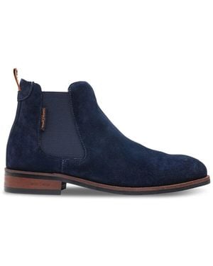 Simon Carter Trex Chelsea Boots, Leather - Blue