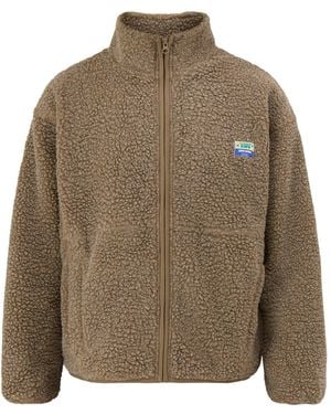 American Vintage Hoktown Fleece Jacket - Brown