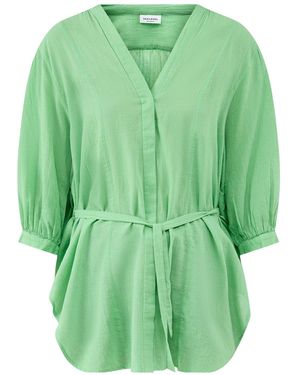 Sea Level Boho Beach Shirt - Green