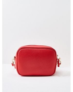 Apatchy London Tassel Crossbody Bag - Red