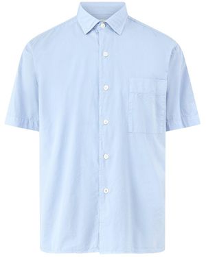 Hartford Short Sleeve Shirt - Blue