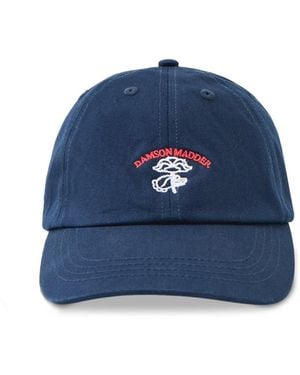 Damson Madder Flower Cap - Blue