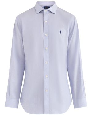 Polo Ralph Lauren Slim Fit Estate Collar Dress Shirt Light - Purple