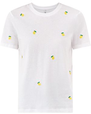 ONLY Crew Neck T-Shirt - White