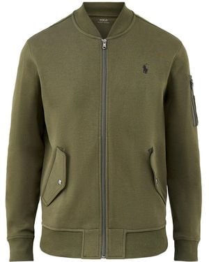 Polo Ralph Lauren Double Knit Bomber Jacket - Green