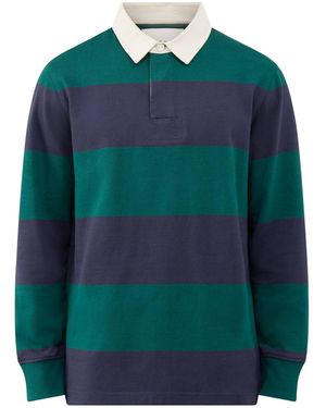 GANT Striped Heavy Rugger - Blue