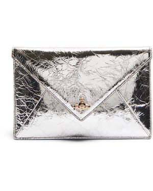 Vivienne Westwood Women's Envelope Clutch Bag - Grey