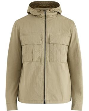 Belstaff Container Hooded Overshirt - Green