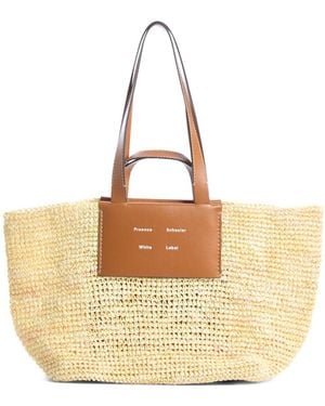 Proenza Schouler Large Morris Raffia Tote - Natural
