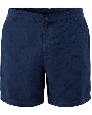 Barbour Blackstreak Jacquard Shorts - Blue