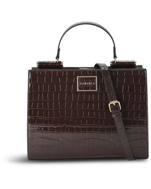 Carvela Kurt Geiger Jessica Midi Tote Bag 2 - Brown