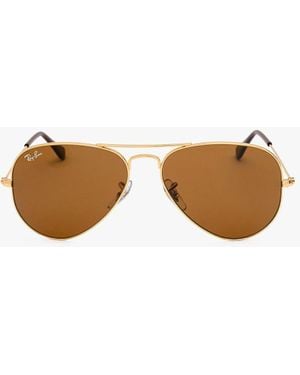 Ray-Ban Rb3025 Aviator Large Metal Sunglasses - Multicolour