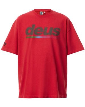 DEUS Men's Dig U T-shirt - Red