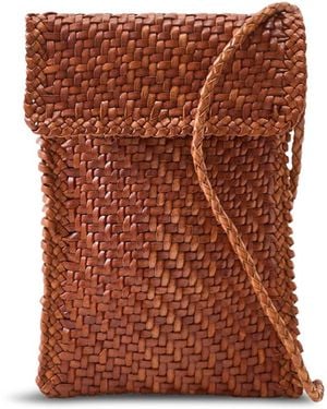 Dragon Diffusion Phone Crossbody Bag - Brown