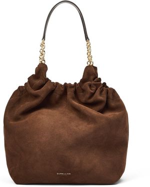 DeMellier Miami Shoulder Tote Bag - Brown