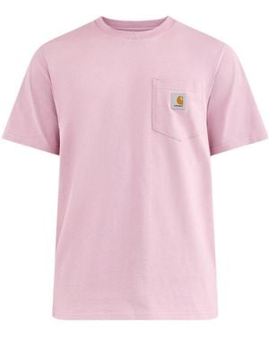 Carhartt Pocket T-Shirt - Pink