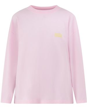 American Vintage Gixy Long-Sleeved T-Shirt - Pink
