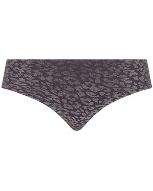 Chantelle Women's Soft Stretch Brazilian Brief - Grey