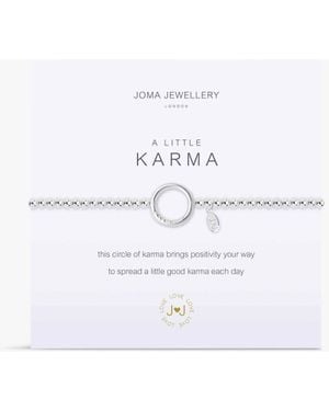 Joma Jewellery A Little Karma Bracelet - White