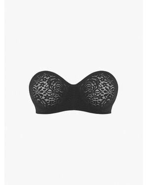 Wacoal Halo Lace Strapless Bra - Black