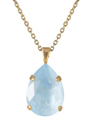 Caroline Svedbom Women's Mini Drop Necklace - Blue