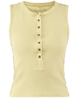 Free People Jamie Henley Tank - Yellow