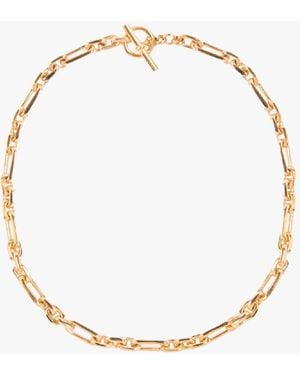 Tilly Sveaas Small Watch Chain Necklace - Metallic