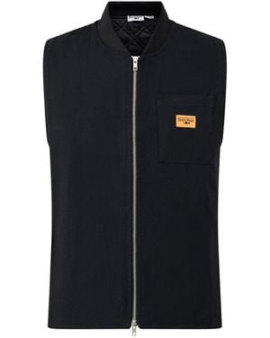 Service Works Canvas Organic Work Vest - Black